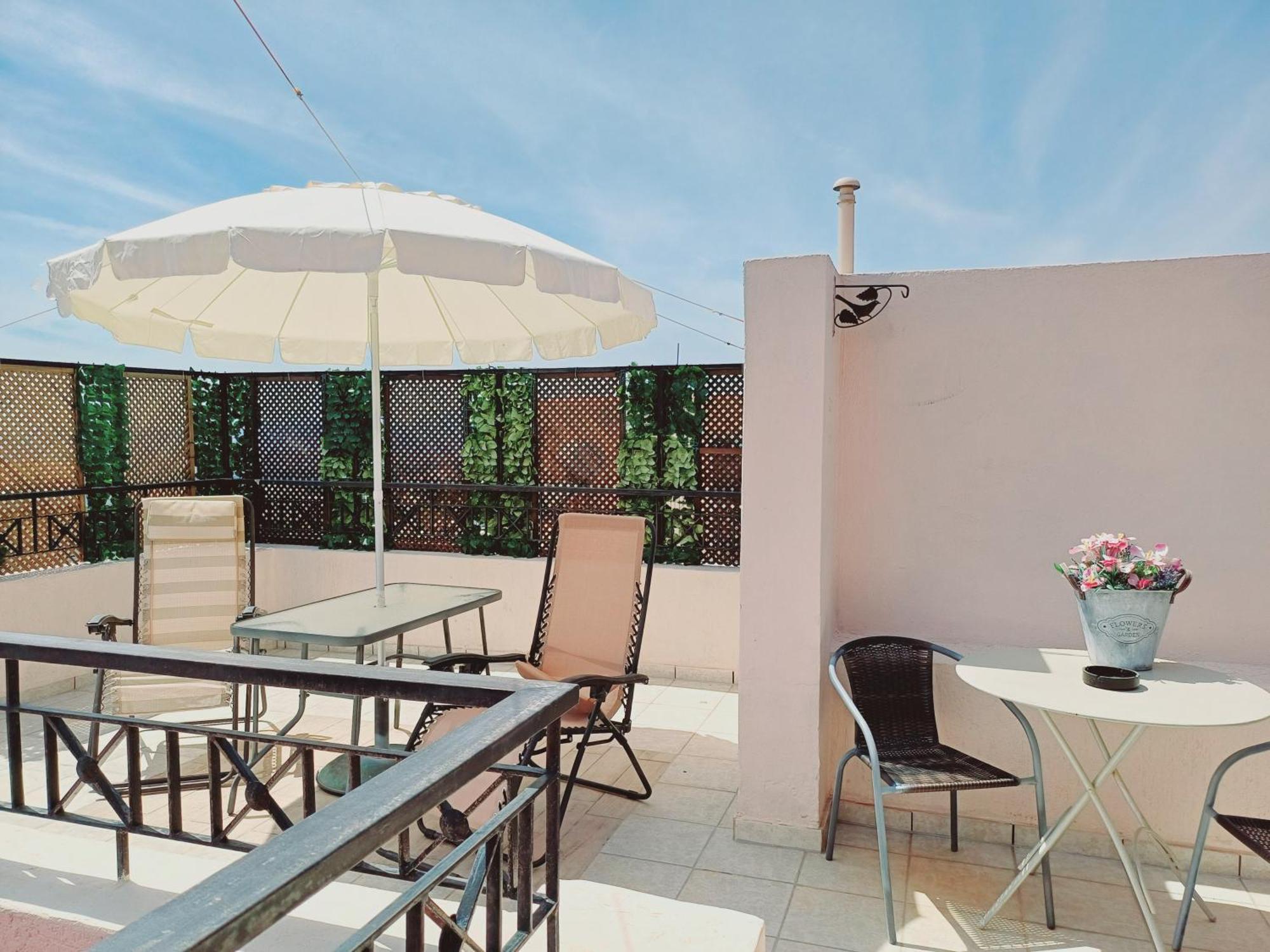 Ferienwohnung Cozy Loft 360O View Of Athen Zimmer foto