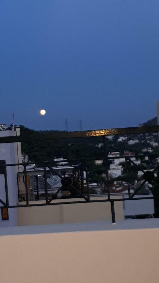 Ferienwohnung Cozy Loft 360O View Of Athen Exterior foto