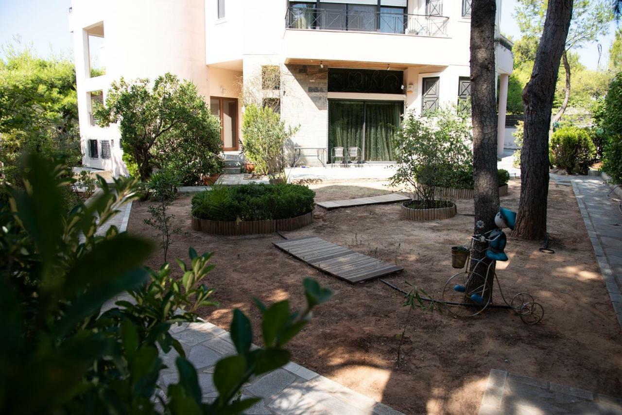 Ferienwohnung Cozy Loft 360O View Of Athen Exterior foto